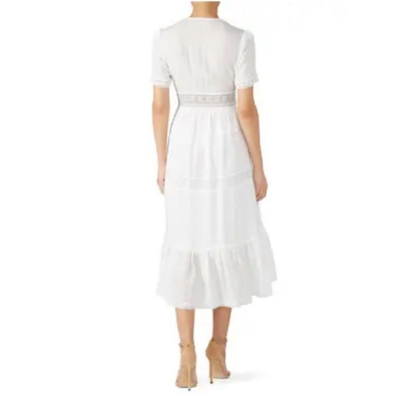 The Kooples Maxi dress lacy dots size small - Picture 6 of 7